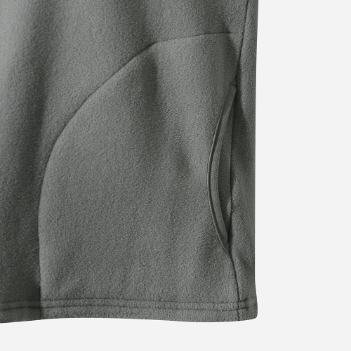 Женский Heat Rest — флисовый анорак с капюшоном (GREY)