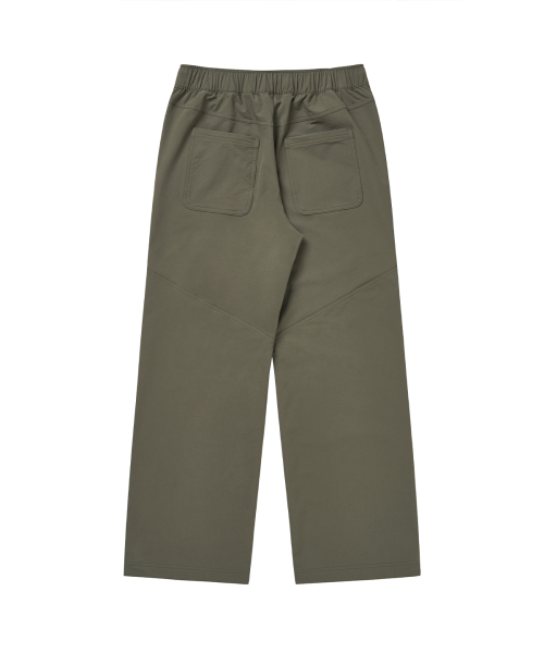 Повседневные широкие брюки KHAKI