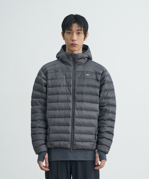 Endure — пуховик Goose (Dark Grey)