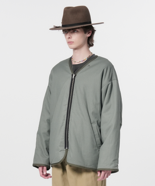 Reinforced Liner jacket_Olive&Beige