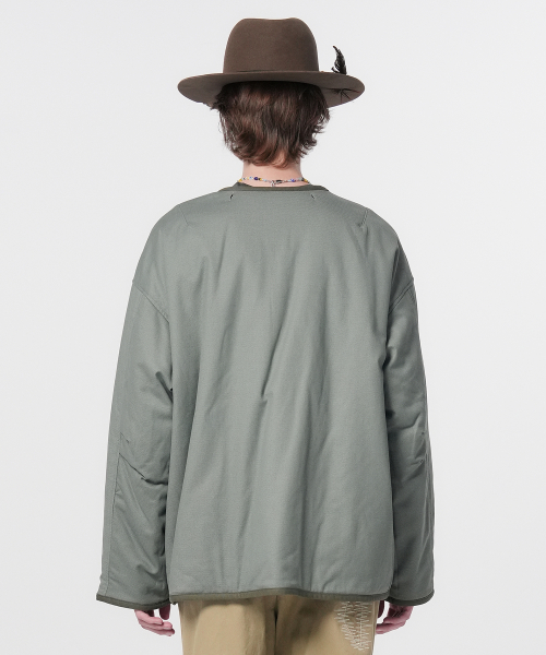 Reinforced Liner jacket_Olive&Beige