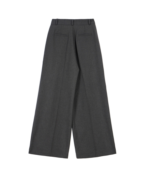 шерстяной Wide Slacks [серый]