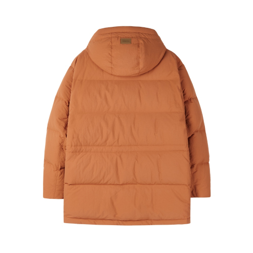 BRITISH CAMPER MIDI пуховый толстовка - ORANGE (P254MDW452)