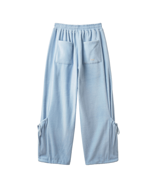 Hem Pocket Fleece брюки небесный синий