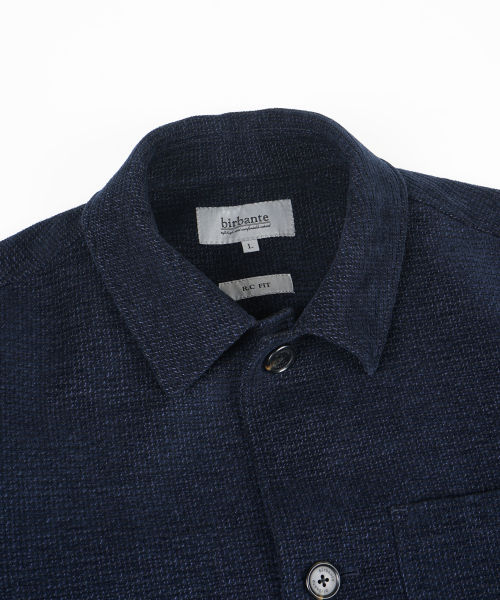 Стеганая куртка из шерсти - Navy