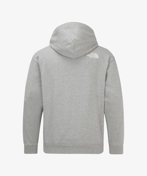 Мужской худи на молнии Core NJ5JR50A MELANGE GREY