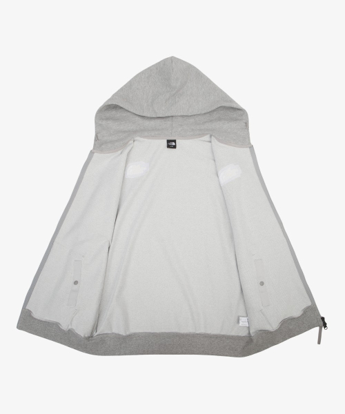 Мужской худи на молнии Core NJ5JR50A MELANGE GREY