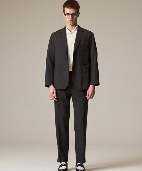 Классические брюки W265 Woolithic Everyday Standard DARK GREY