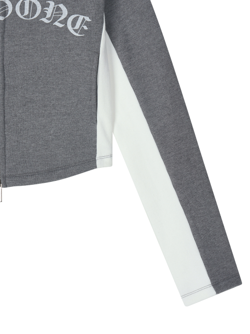WOMEN JERSEY ZIP UP [T/чёрный]