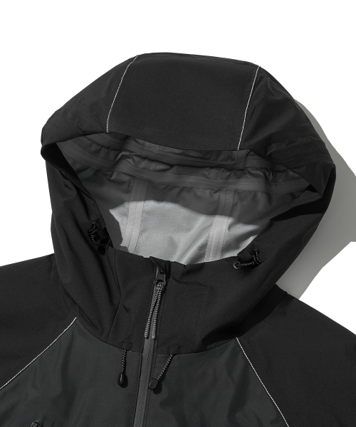 Welter Experiment X Wisdom 3 Layer Shell Jacket_BLACK