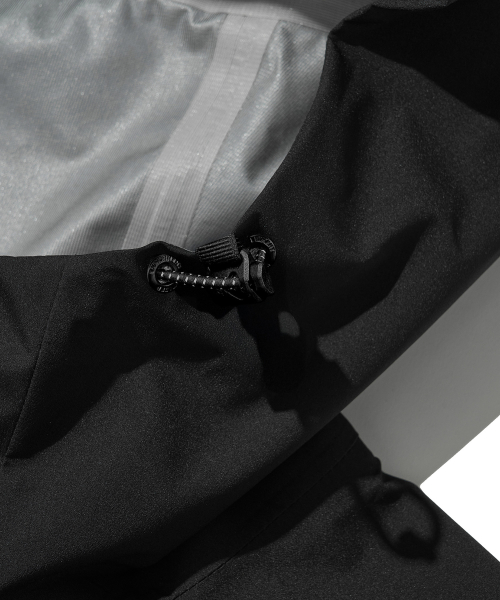Welter Experiment X Wisdom 3 Layer Shell Jacket_BLACK