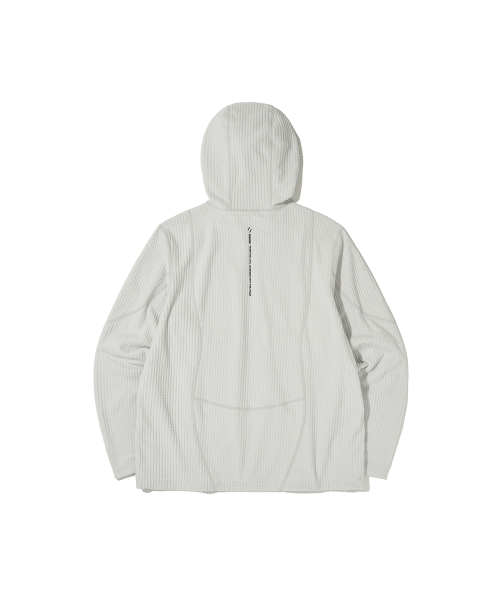 Welter Experiment X Wisdom Fleece Zip Hoodie_WHITE