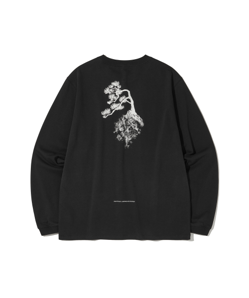 Welter Experiment X Wisdom Pine Long Sleeves T-Shirt_BLACK