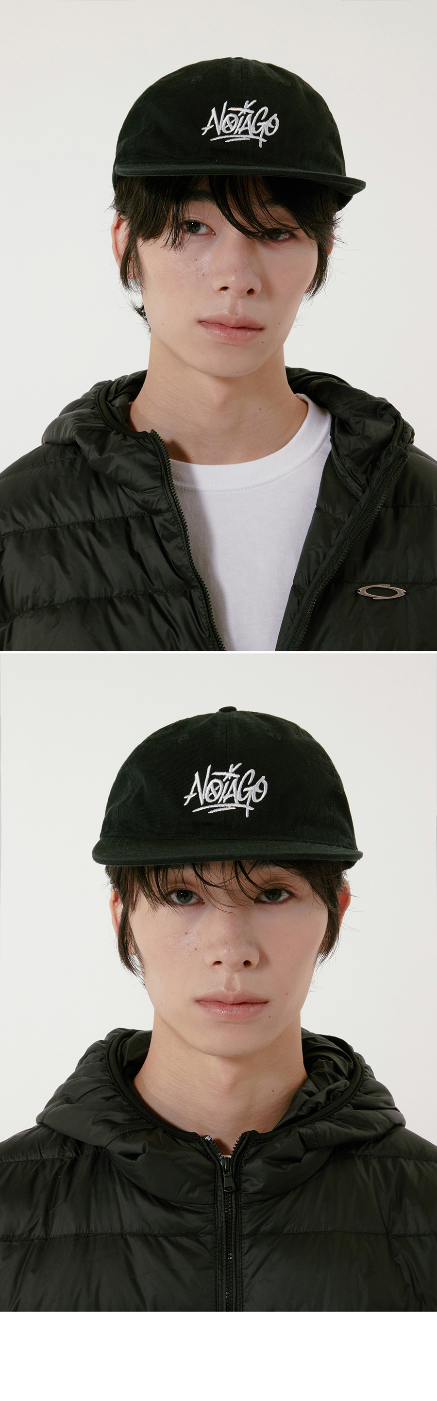 GRAFFITI LOGO SNAPBACK - 2 COLORS NAVY