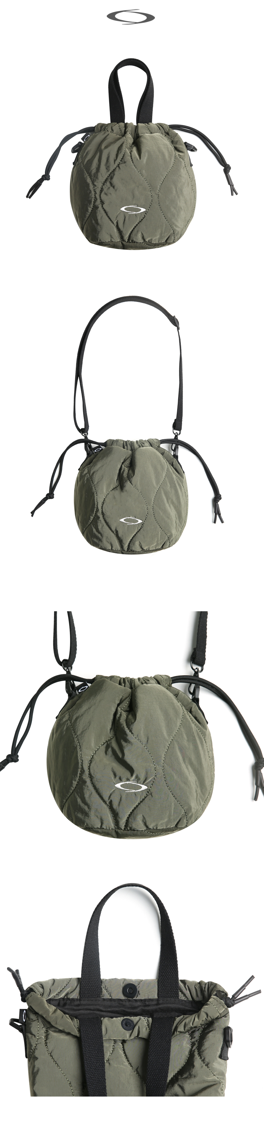 TWO-WAY QUILTING BAG - 2 COLORS KHAKI