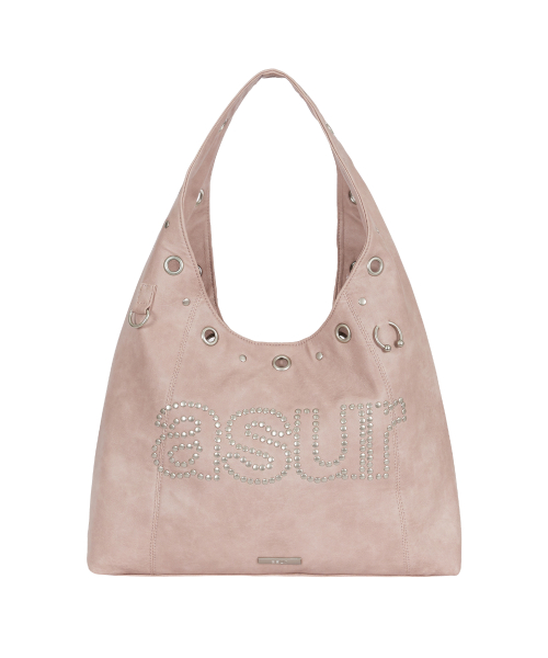 Сумка на плечо с люверсами в стиле гранж (Indipink)