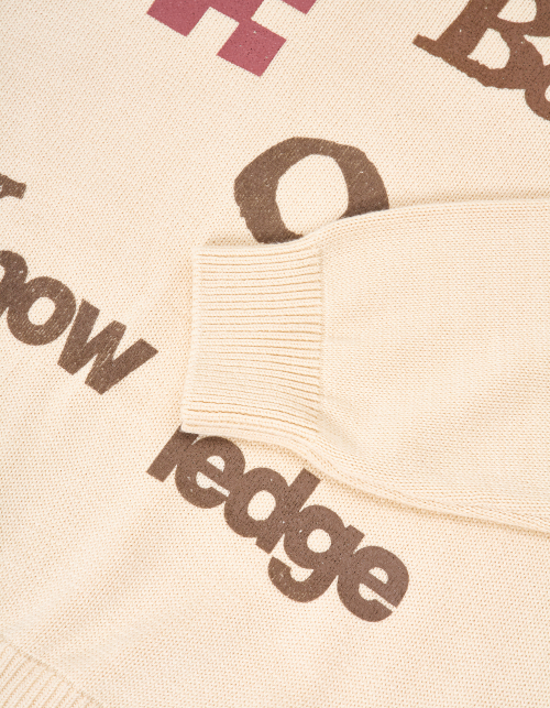 B.O.K Printed Knit - Ivory