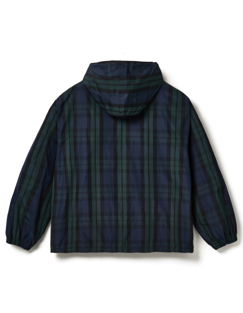 Shadow Plaid Jacket - Navy