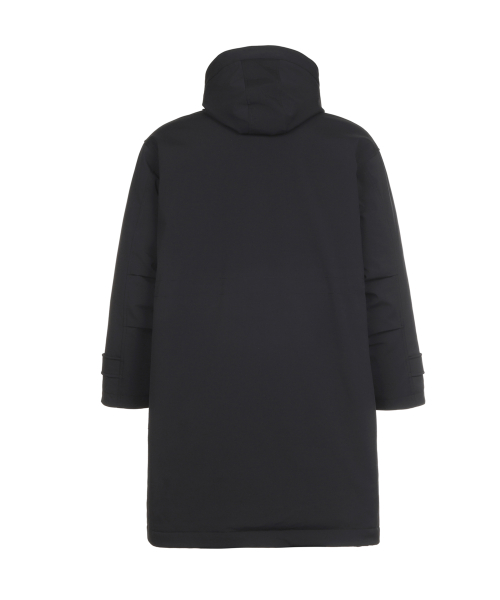 Multi Pocket Hoodie Coat (BLACK)