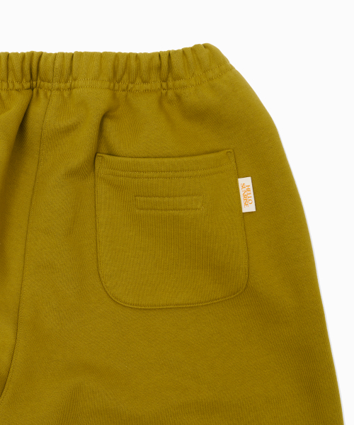 HS Logo Wide Sweatpants_Olive