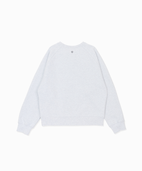 HS Logo Raglan Sweatshirt_L.Gray