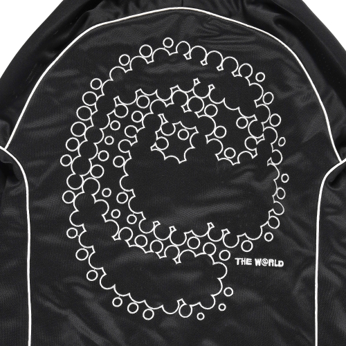 AAS LOGO TRACK ZIP UP JACKET BLACK