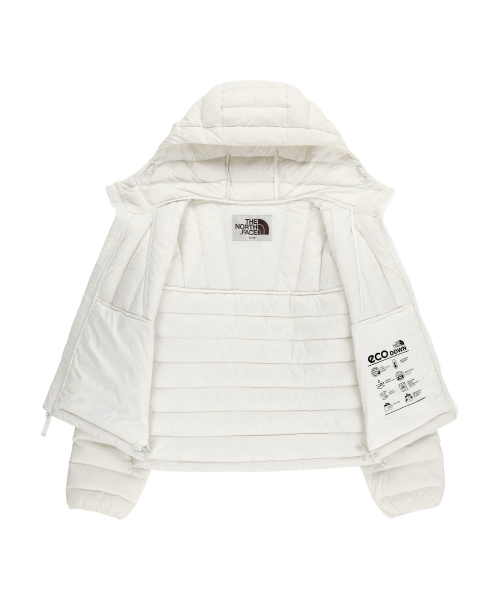 Женский пуховик NJ1DS31K White Label Core Line CREAM