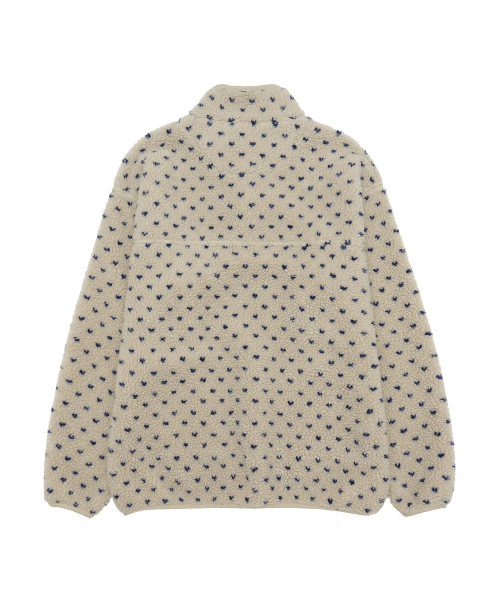 FLEECE ANORAK BEIGE