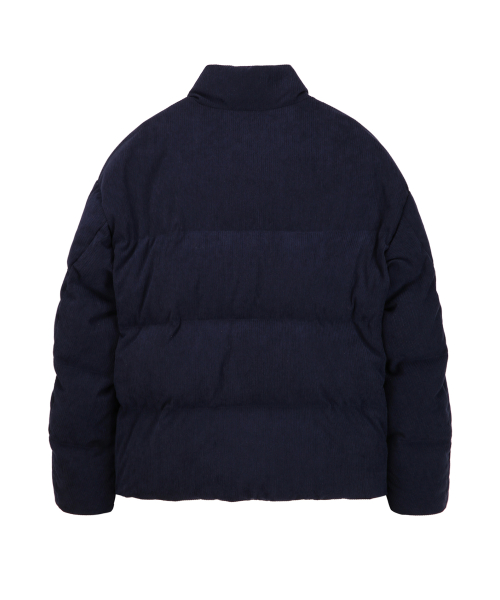 Вельветовый пуховик Essential, Navy IEJU5F007N2