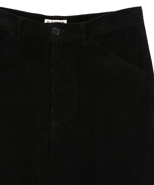 Широкие вельветовые брюки Jordi Bold, Black IEPA5F004BK