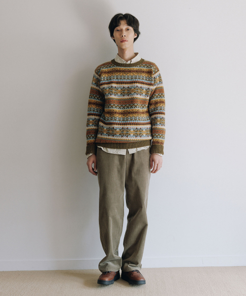 ALL OVER FAIRISLE SWEATER_MORLAND