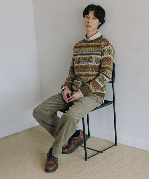 ALL OVER FAIRISLE SWEATER_MORLAND