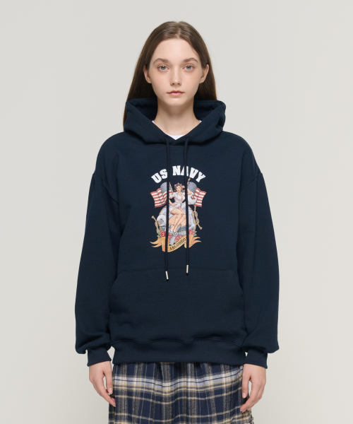 Худи US Goddess (Navy)
