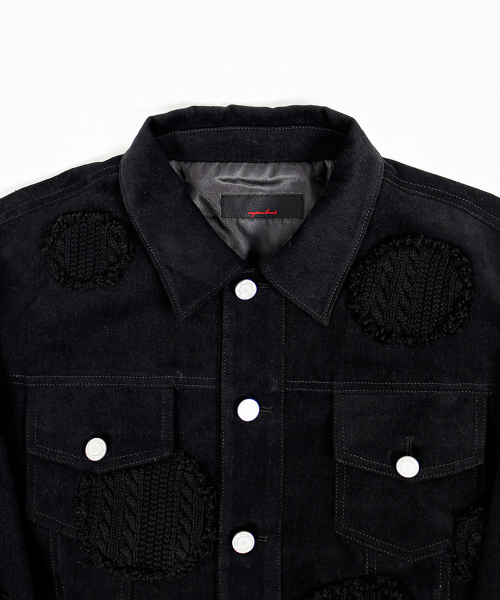 [TRSC] COTTON BLOSSOM JACKET - BLACK