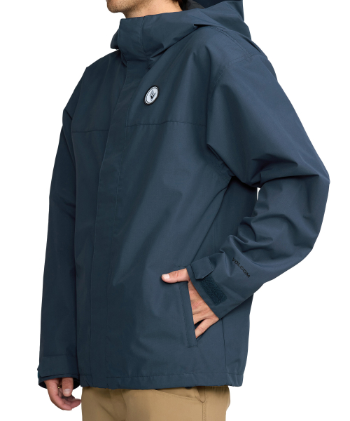 Mens BUCKTHREEEIGHTY куртка (Dark Blue)