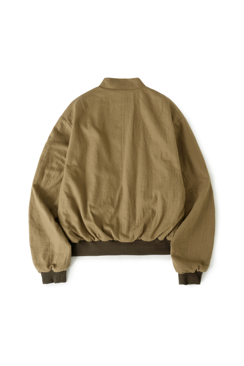 Hairy Bomber Jacket Camel