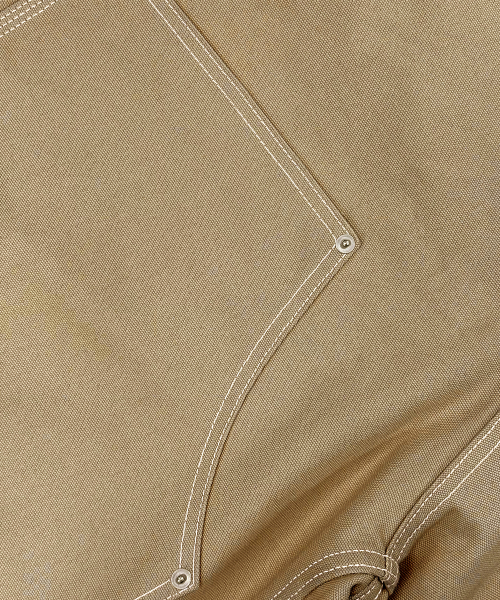 [GRAILZ X KOIN SEOUL X TREND SPACE] CARPENTER RAW PANTS [BEIGE]