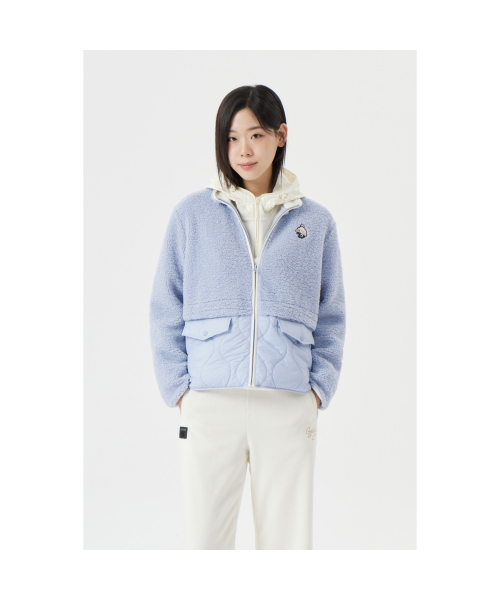 (W) Fleece Hybrid Quilted Jacket G5UAW25931BUX