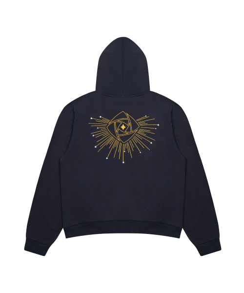 [DISNEY] WISH_SPARKLE HOODIE ZIP-UP(NAVY)