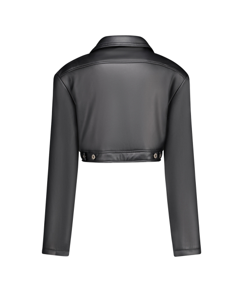 Короткая тёплая куртка Black