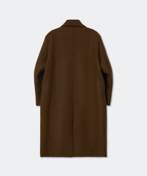 Пальто мак из шерстяного фетра Essential_Brown