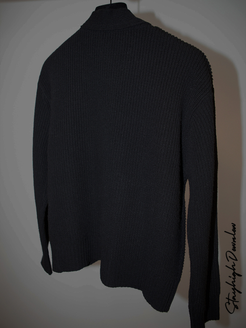 FOREST KNIT CARDIGAN_BLACK