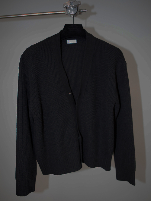 FOREST KNIT CARDIGAN_BLACK