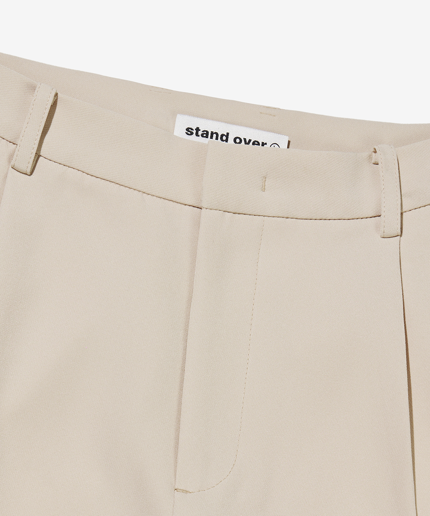 Semi-wide Slacks [Ash Cream]