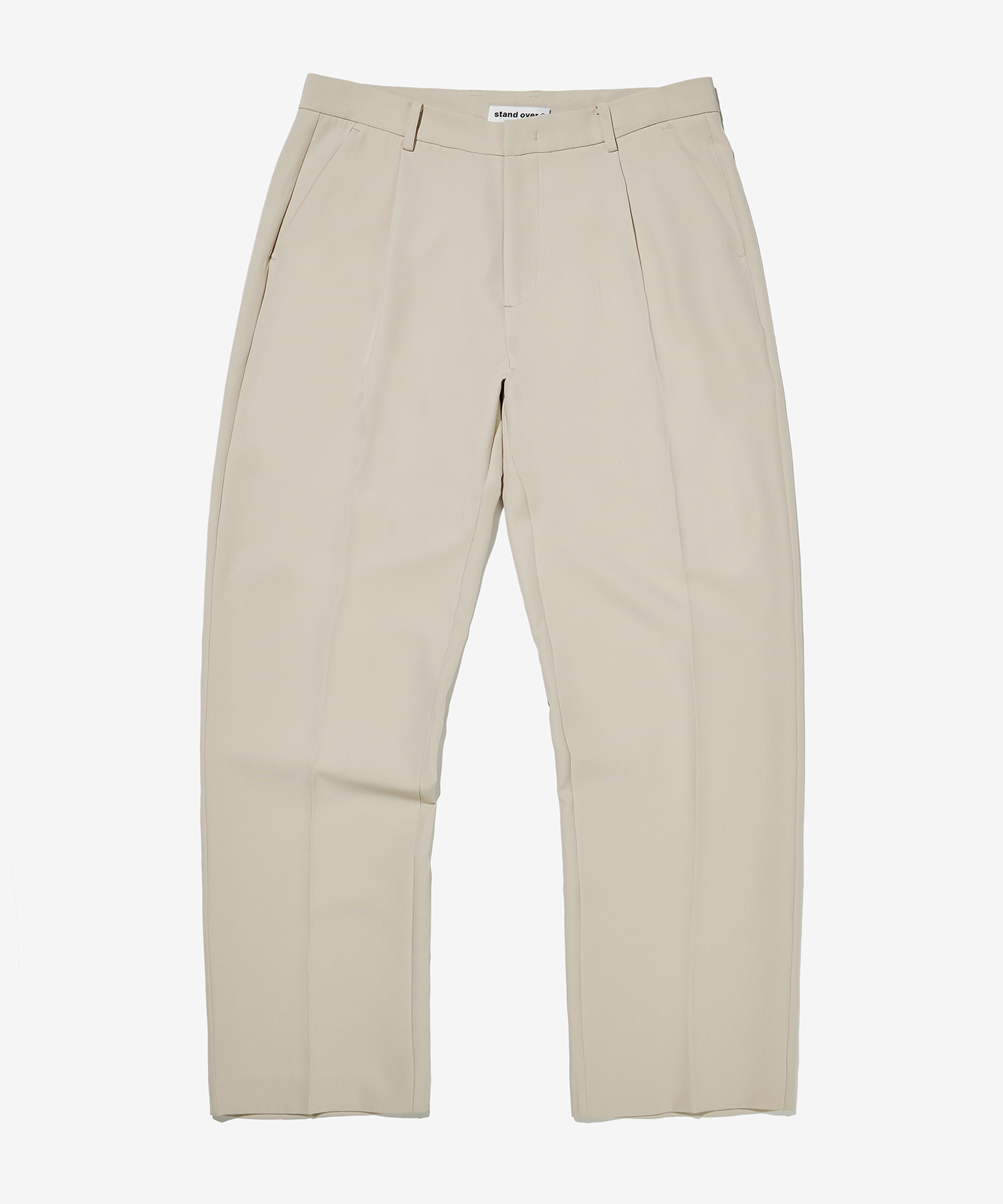 Semi-wide Slacks [Ash Cream]