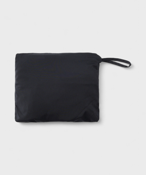 Нейлоновый анорак с капюшоном BLACK