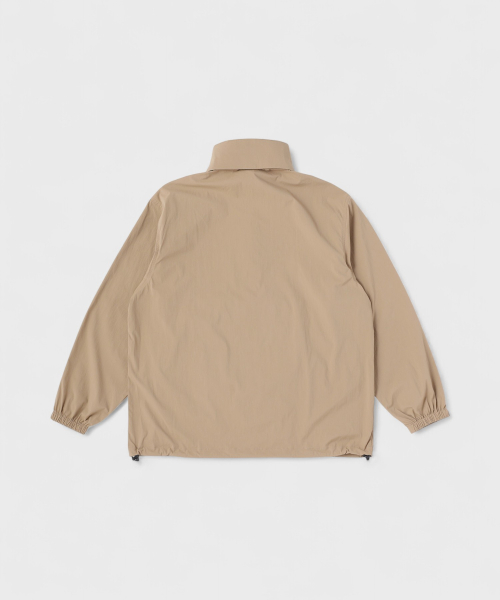 Нейлоновый анорак с капюшоном BROWN