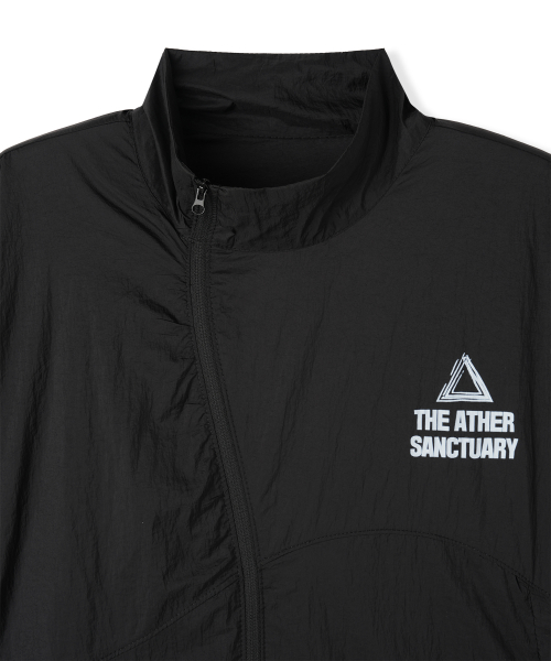 Беговая куртка Aether Oblique (BLACK)