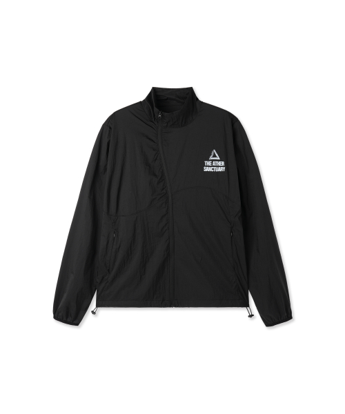 Беговая куртка Aether Oblique (BLACK)