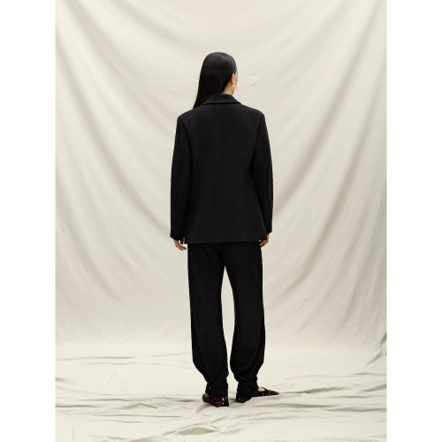 Half Jacket Coat Black